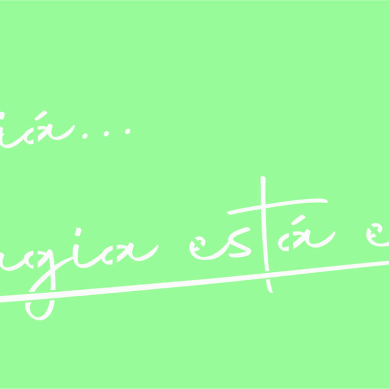 Confia la magia esta en vos