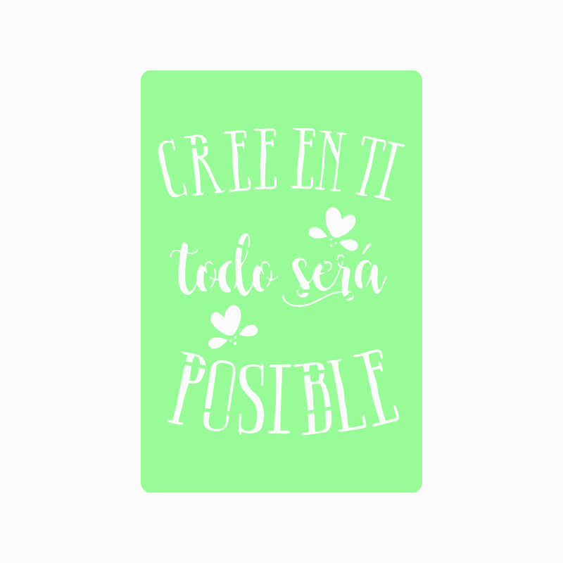 Cree en ti