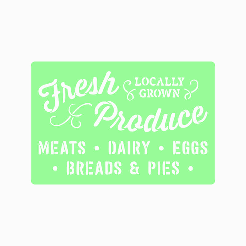 Fresh localy grown