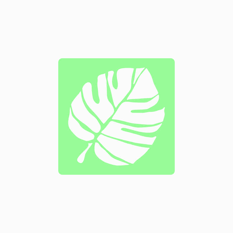 Hoja monstera