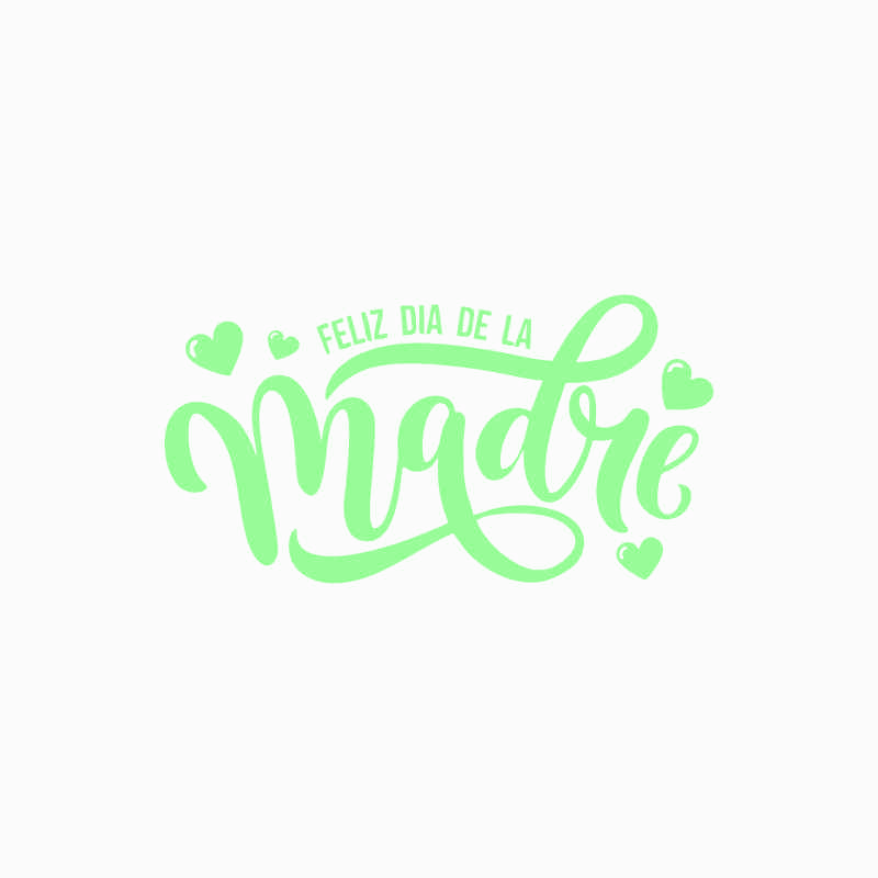 Sello feliz dia de la madre