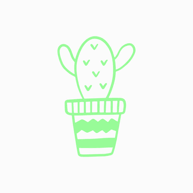 Sello cactus 2
