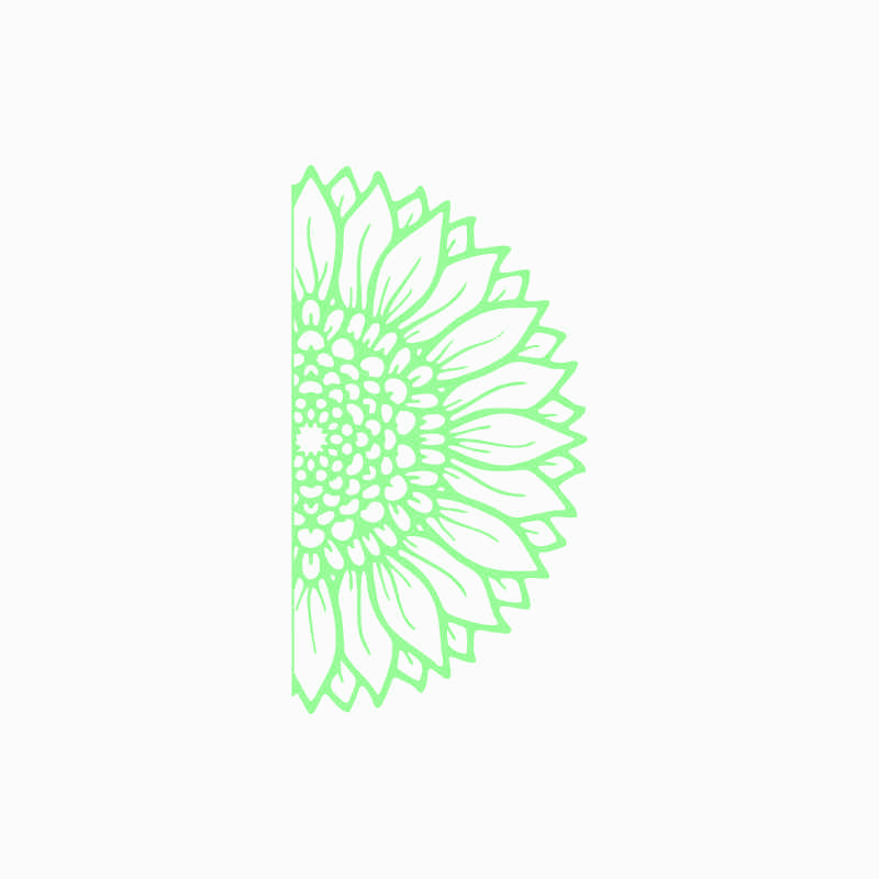 Sello girasol