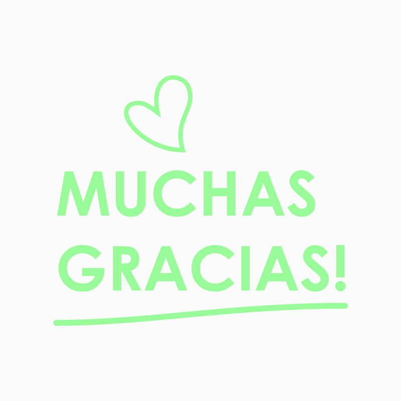 Sello muchas gracias!