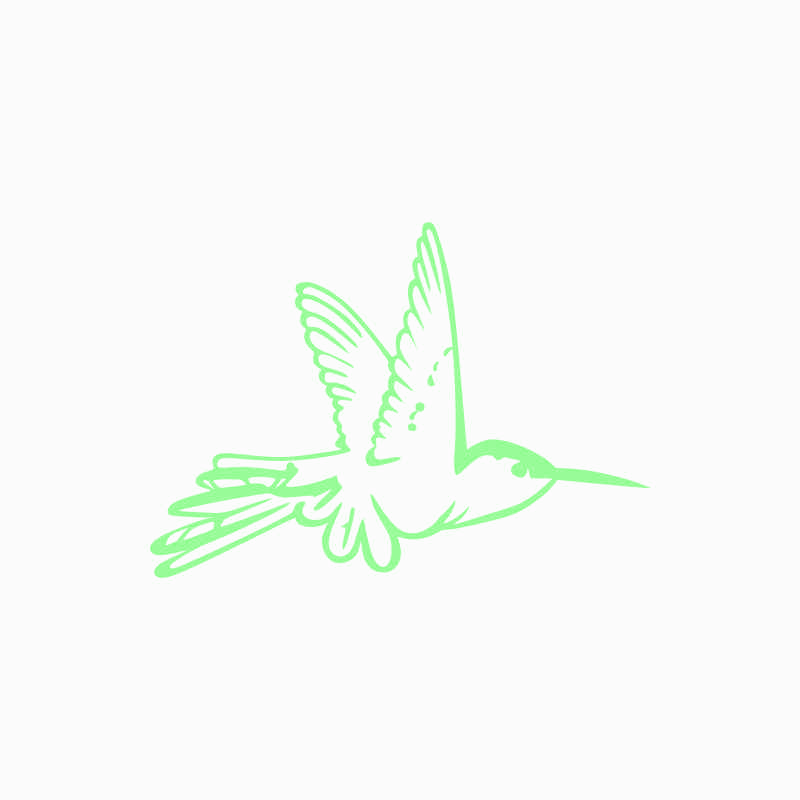 Sello colibri