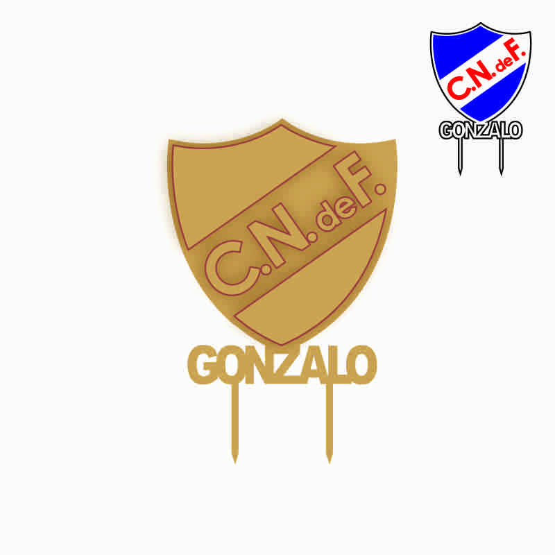 Topper Nacional con nombre